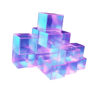 glass cube